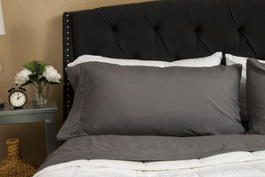 1800 Luxury Sheet Sets - Charcoal Gray