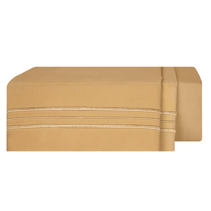 1800 Luxury Sheet Sets - Gold