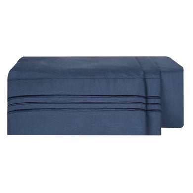 1800 Luxury Sheet Sets - Navy Blue