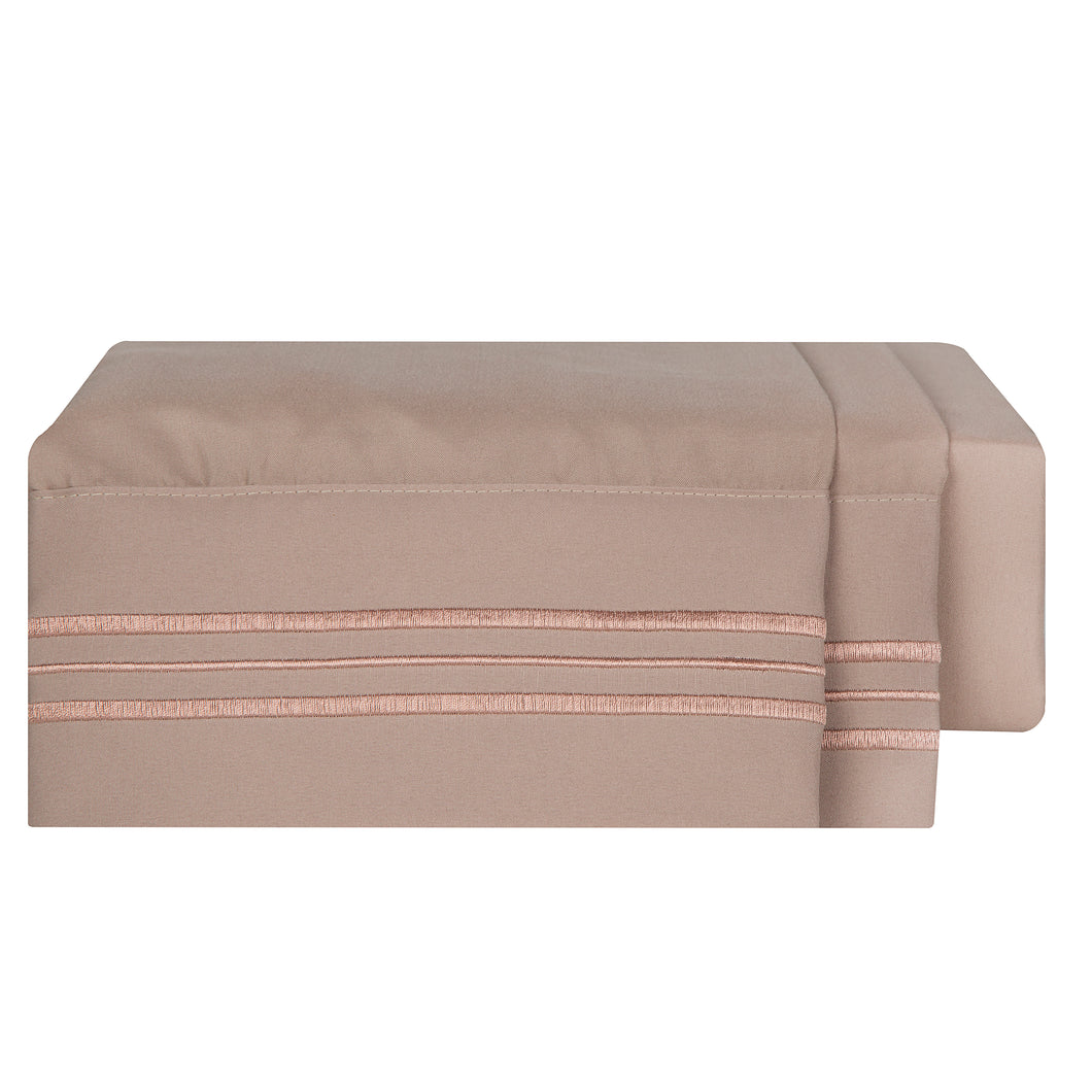 1800 Luxury Sheet Sets - Taupe