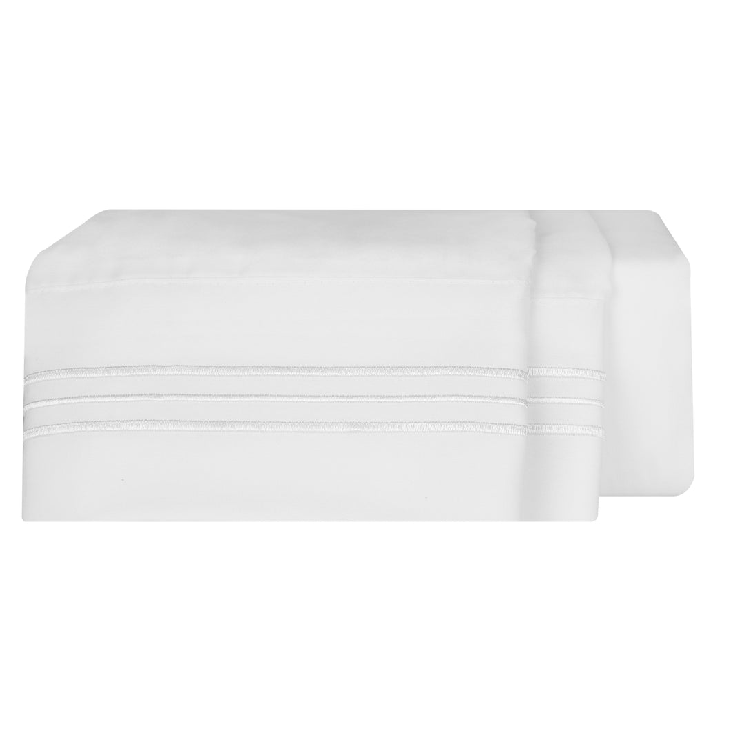 1800 Luxury Sheet Sets - Bright White